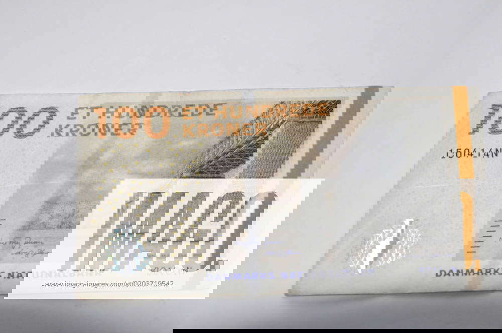 Copenhagen Denmark 26 February 2023 Danish Kroner Note Currency In Copenhagen Denmark 26 February 2023 Danish Kroner Note Currency In