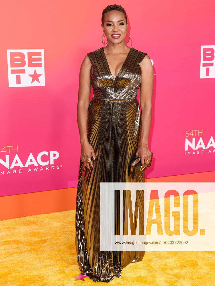 54th Annual NAACP Image Awards - Arrivals MC Lyte arrives at the 54th