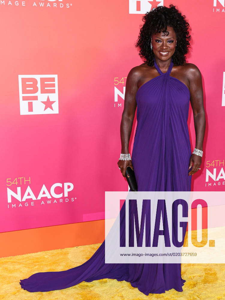 54th Annual Naacp Image Awards Arrivals Viola Davis Wearing Custom Christian Dior And Debeers 4184