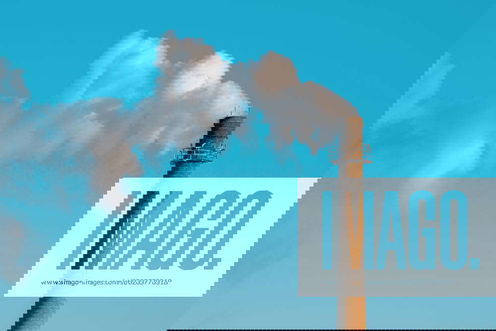 Smoke from the factory chimney Smoke from the factory chimney