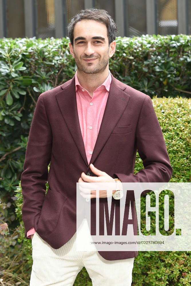 The Italian actor Adriano Falivene during the photocall of the series ...