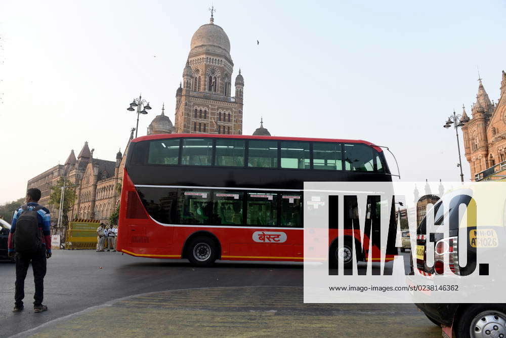 Electric Double Decker Bus In Mumbai The Country S First Iconic