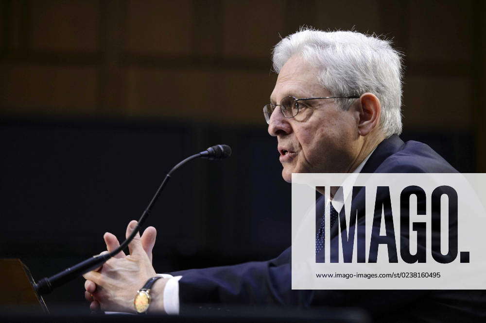 United States Attorney General Merrick Garland Speaks During A Senate ...