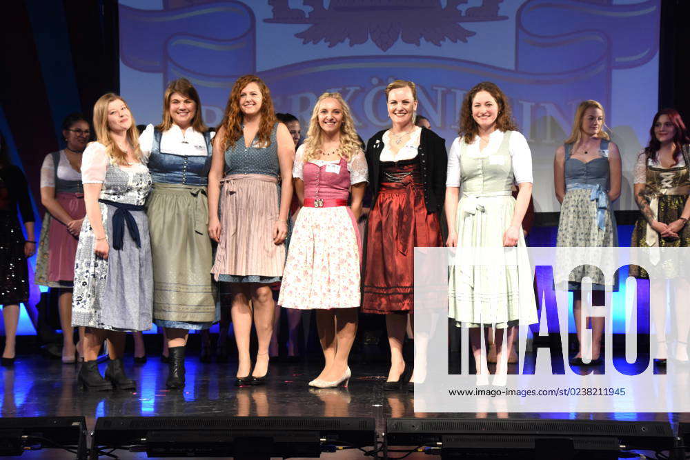 Bavarian Beer Queen Finalists Anna Eberle Landsberg am Lech Rosemarie ...