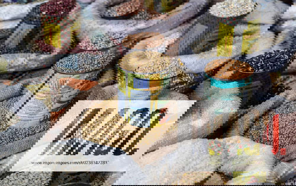 March 3, 2023, Nakuru, Kenya An assortment of cereals on display at a