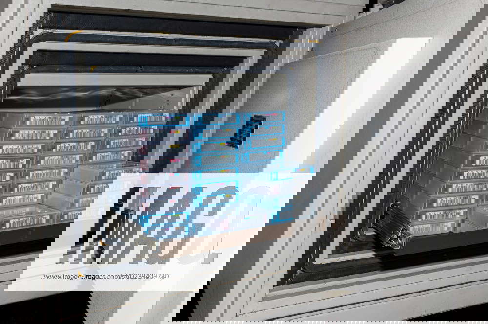 Data backup tapes are protected in a safe data backup tapes are