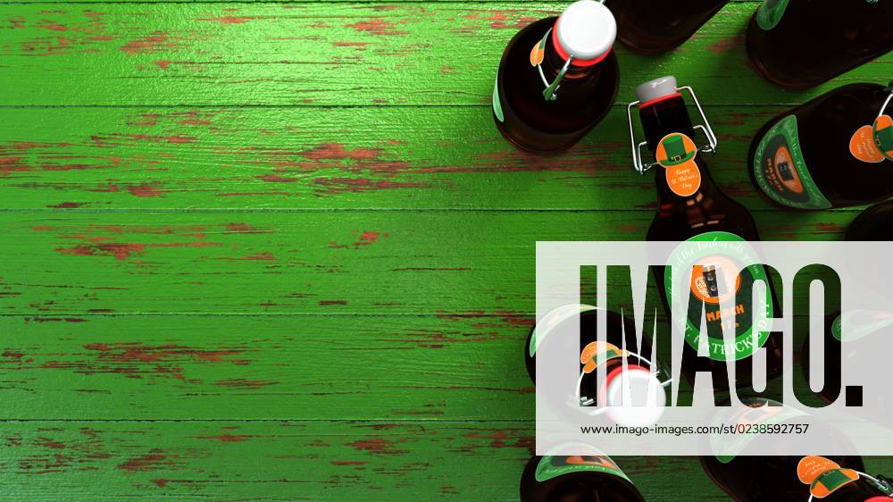 st patties day beer bottle svg