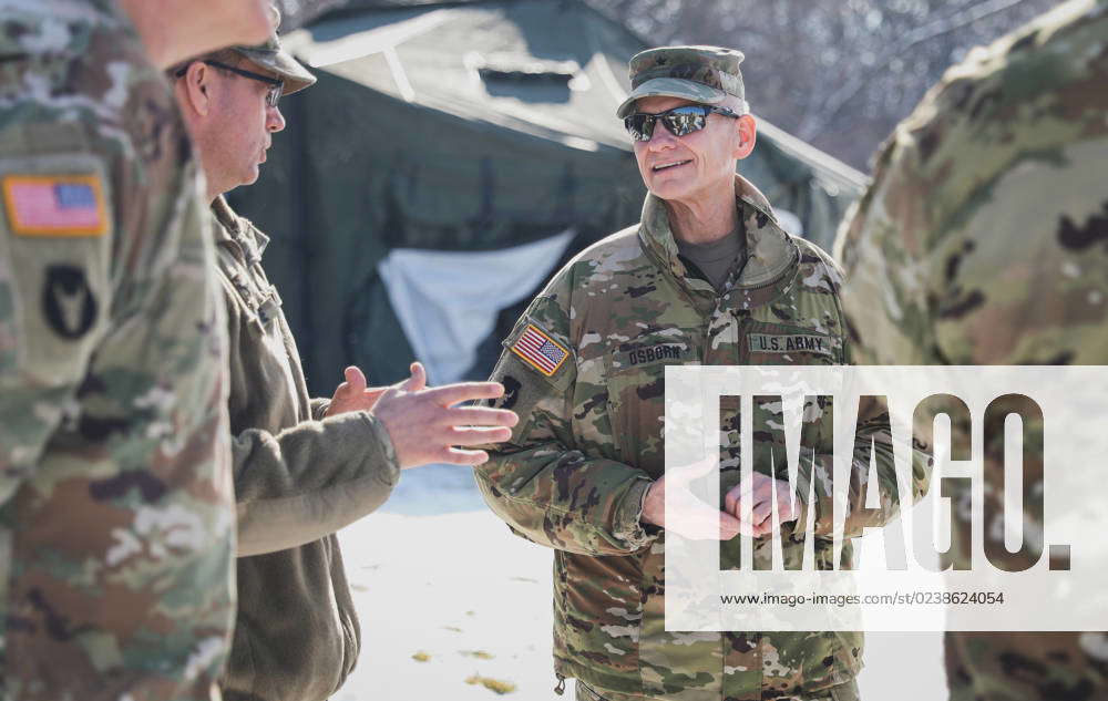 Brig. Gen. Stephen Osborn, Deputy Adjutant General of the Iowa National ...