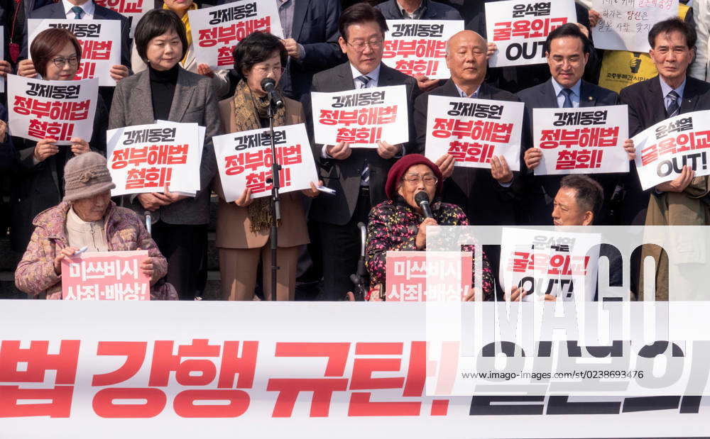 Anti-Japan And Anti-Yoon Suk Yeol Rally, Mar 7, 2023 : South Korean ...