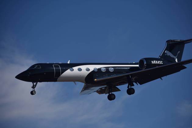 NJ Jay Z s Private Jet Puma Lands At Teterboro Airport Jay Z s Puma private jet lands at Teterbro