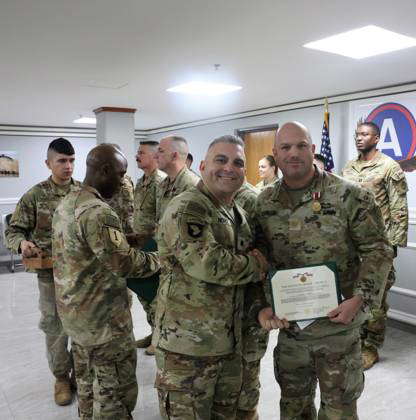 Area Support Group - Kuwait celebrates the end of a tour for dozens of ...