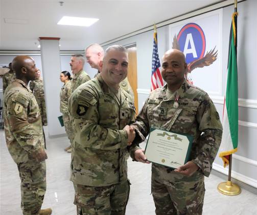 Area Support Group - Kuwait celebrates the end of a tour for dozens of ...