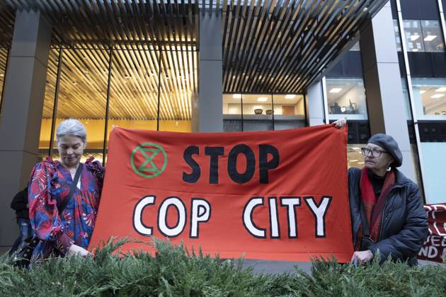 March 9, 2023, New York, New York, USA: Outside of JP Morgan Chase on ...