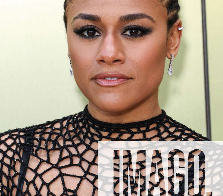 Versace Fall Winter 2023 Fashion Show American actress, dancer and