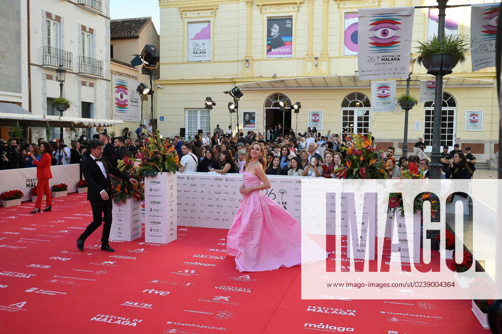 March 10, 2023, Malaga, Spain: Spanish actress Marta Hazas attends the ...