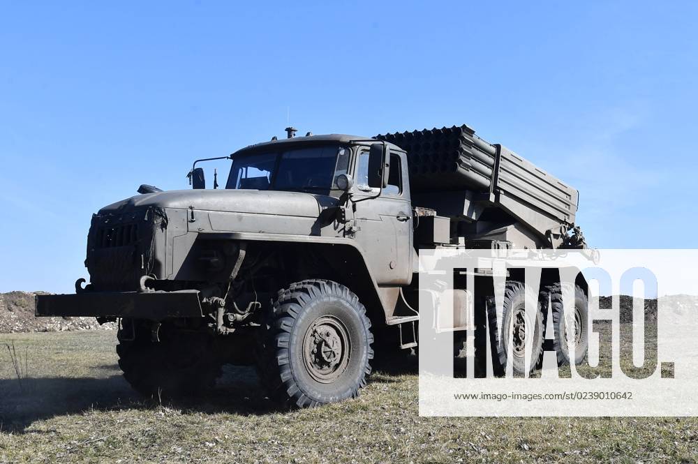 Russia Ukraine Military Operation Rocket Launchers 8387654 09.03.2023 A ...