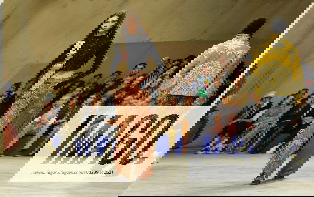 March 11, 2023, Lisbon, Portugal A model walks the runway during Behen