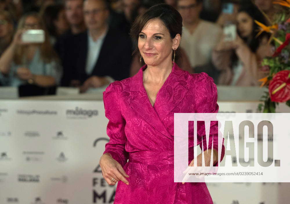 March 12, 2023, Malaga, Spain: Spanish actress Malena Alterio poses on ...