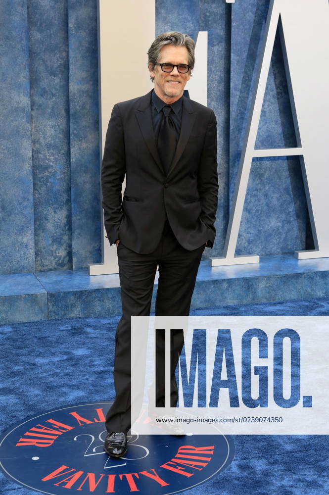 Kevin Bacon at the Vanity Fair Oscar Party 2023 celebrating the 95