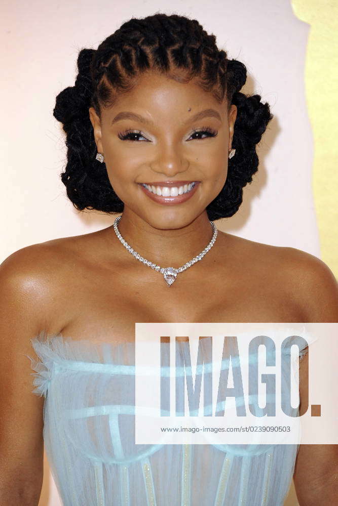 Halle Bailey at the Oscars 2023 95th Annual Academy Awards at the Dolby ...