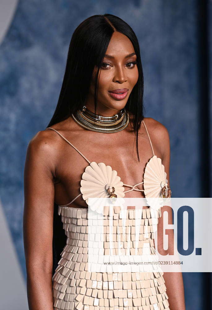 Vanity Fair Oscar Party 2023 Naomi Campbell arriving at the Vanity Fair