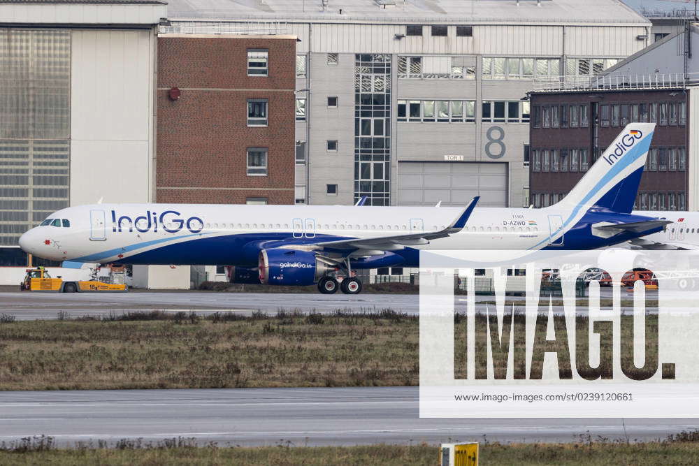 The Airbus A321 251NX A21N of the airline IndiGo 6E IGO with the ...