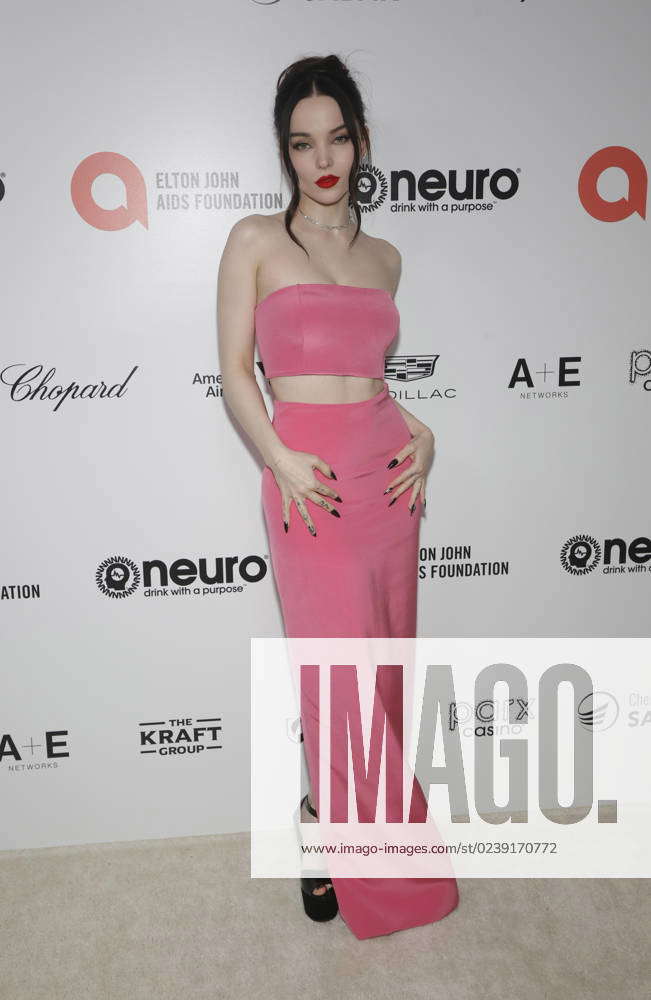 WEST HOLLYWOOD, CA - MARCH 12: Dove Cameron at the Elton John AIDS