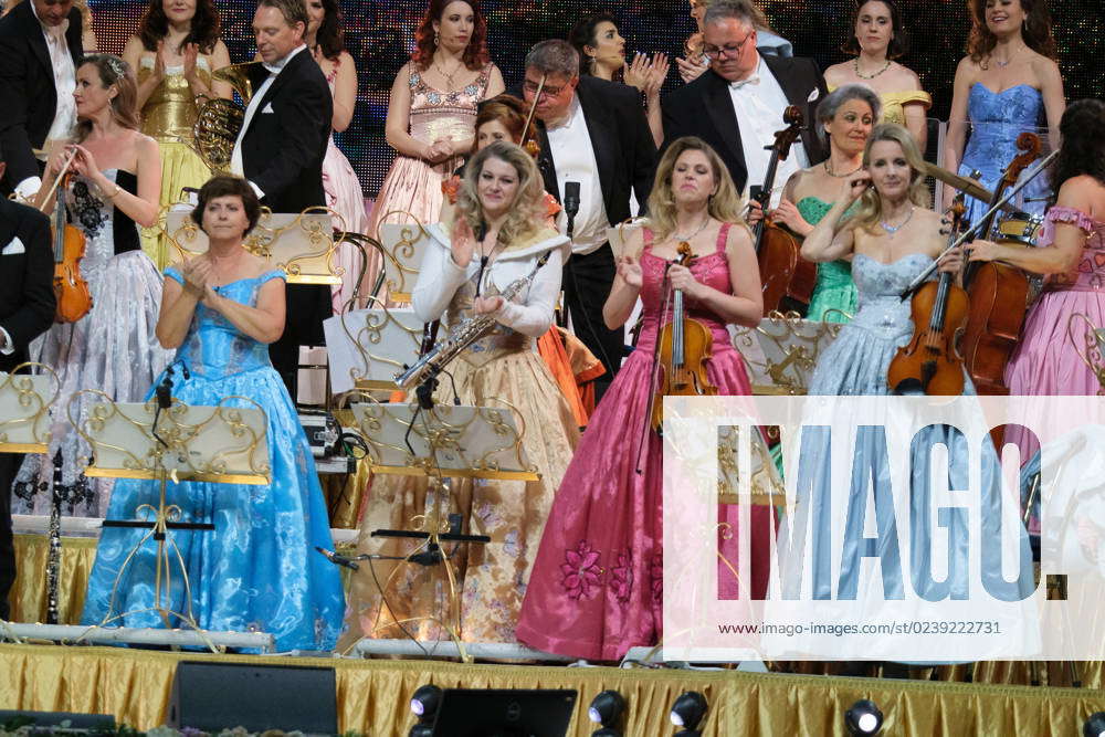 March 14, 2023, Madrid, Spain: Members of the Johann Strauss-Andre Rieu ...