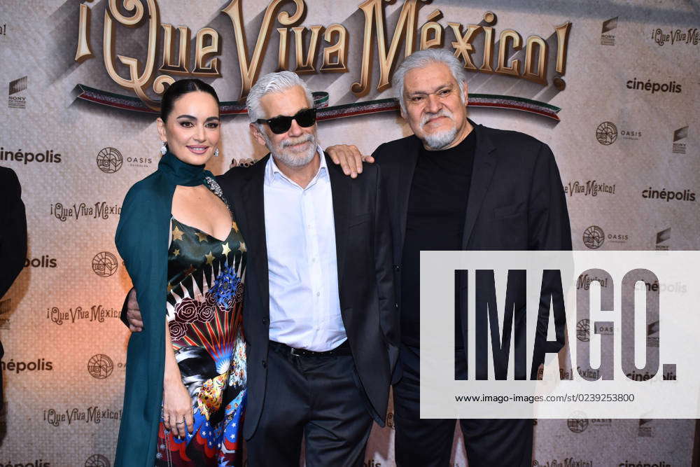 Que Viva Mexico Film Premiere March 14, 2023, Mexico City, Mexico: (L-R ...