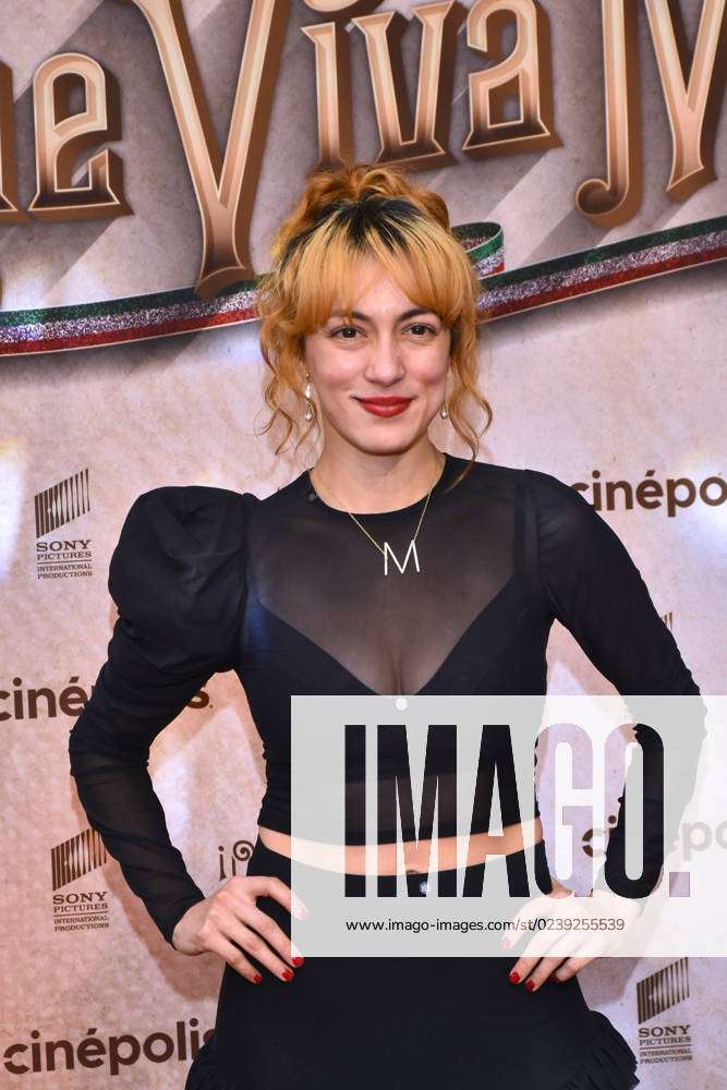 Que Viva Mexico Film Premiere March 14 2023 Mexico City Mexico Actress Mayra Hermosillo Attends 9516