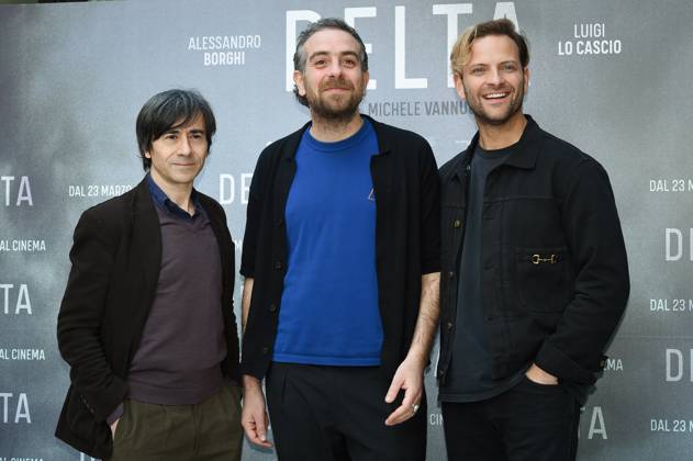 Director Michele Vannucci and actors Luigi Lo Cascio and