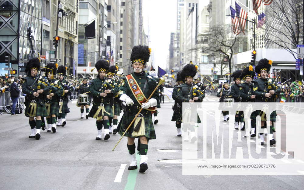 St. Patrick's Day Parade NYC: 262nd march up Fifth Avenue in