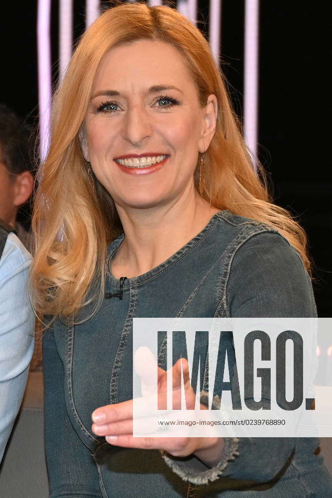 Stefanie Hertel at the recording of the NDR Talk Show in the NDR