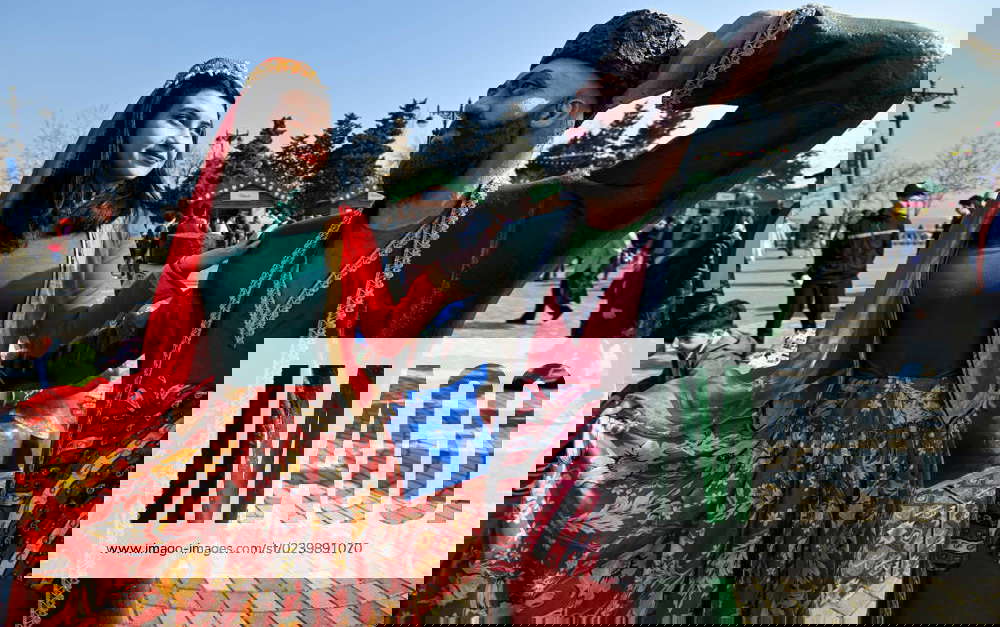 Azerbaijan Novruz Celebrations 8394598 20.03.2023 Artists wearing