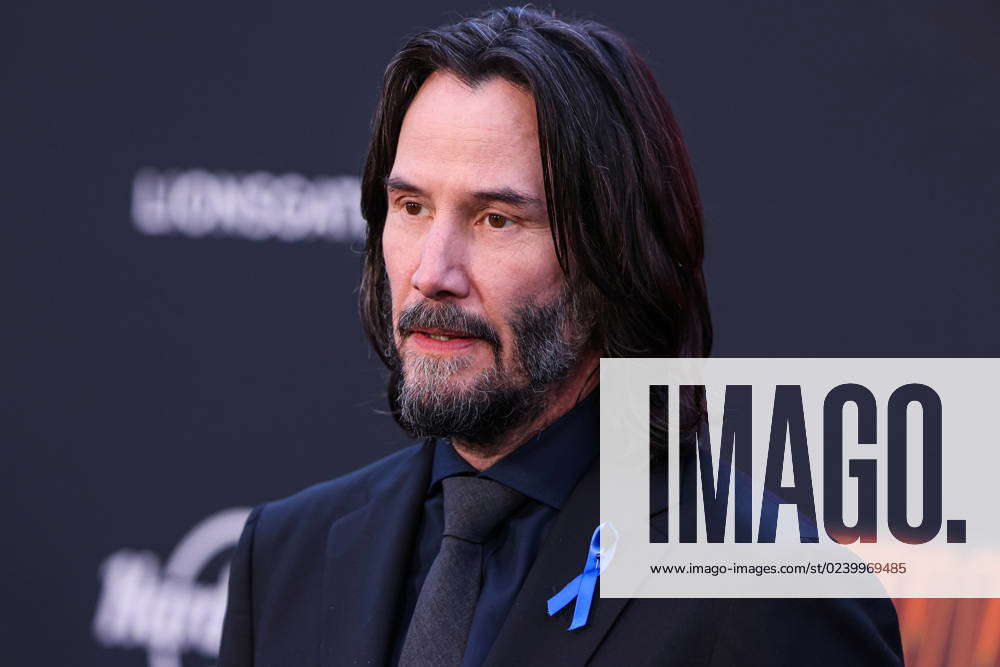 Los Angeles Premiere Of Lionsgate S John Wick Chapter Canadian Actor Keanu Reeves Arrives At The