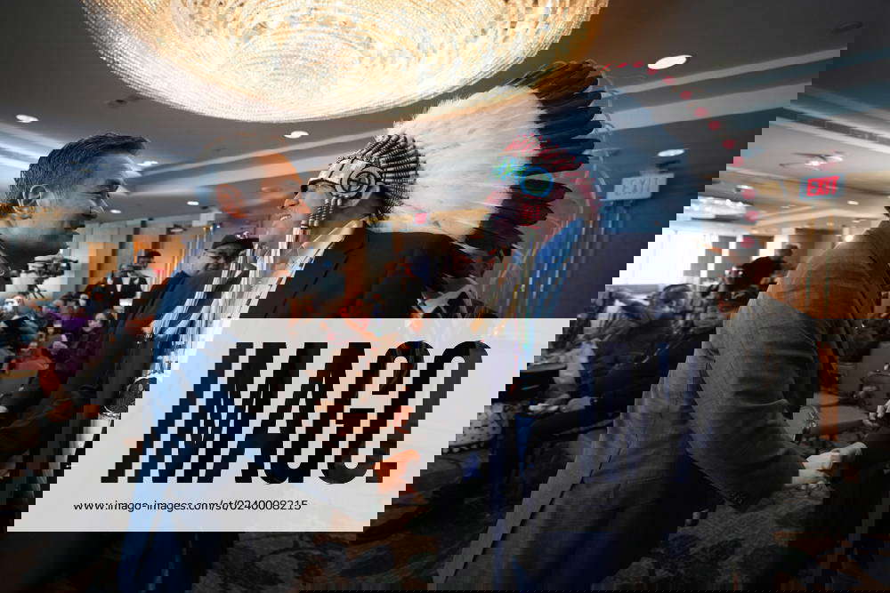 March 21, 2023, VANCOUVER, BC, CANADA Chief Clinton Key, right, of the