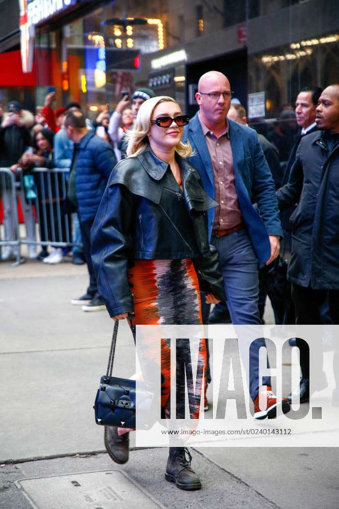 March 22, 2023, New York City, NY, USA: Florence Pugh is seen outside