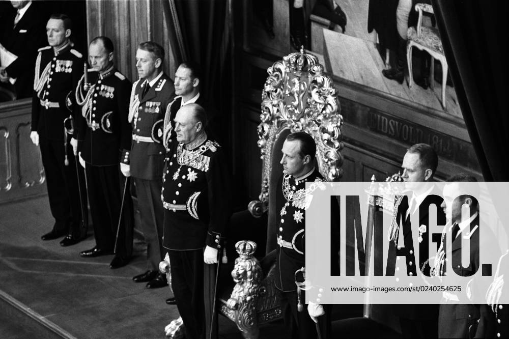 Oslo 19731010 Opening of the Storting The Throne Speech by King Olav ...