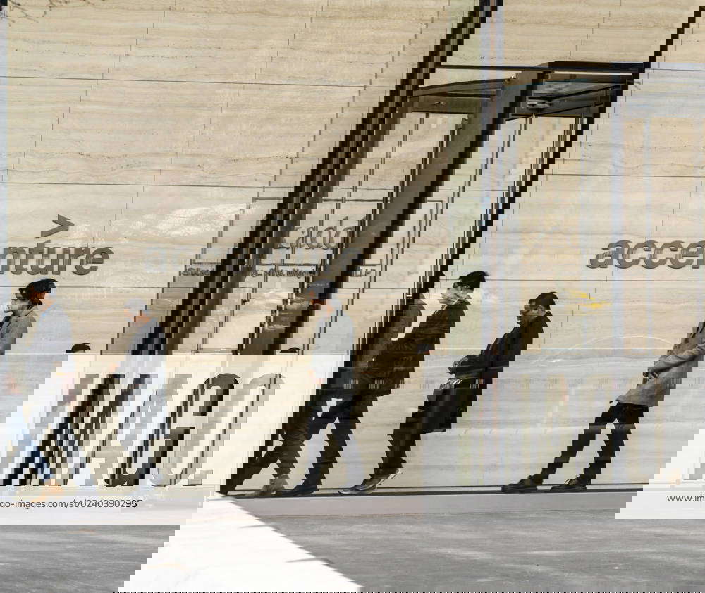 Accenture to cut jobs The offices of the technology consultancy firm