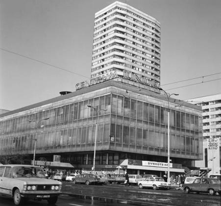 January 1-14, 1980. Warsaw, Polish People s Republic. The view shows ...