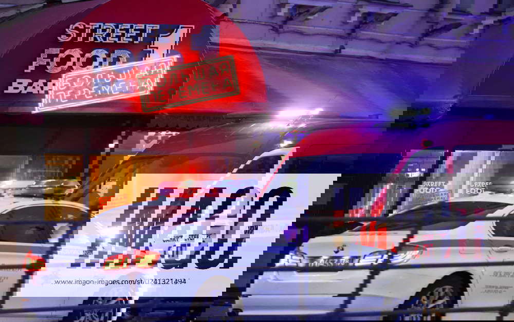 RUSSIA, ST PETERSBURG APRIL 2, 2023 Emergency service vehicles