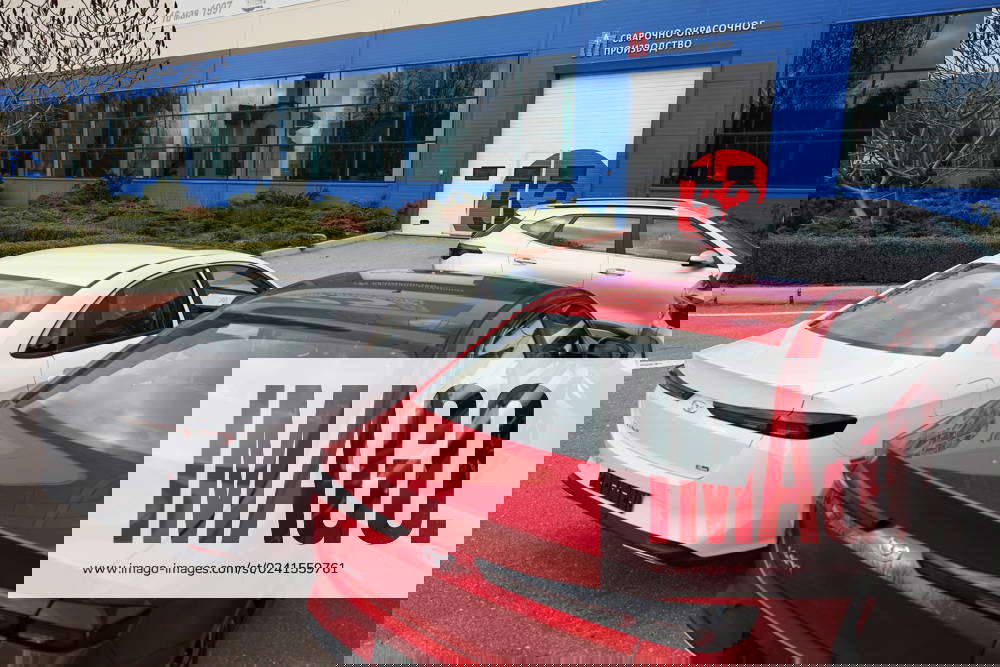 RUSSIA, KALININGRAD APRIL 4, 2023 Kaiyi cars are seen at the