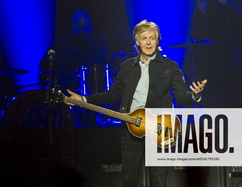 Paul McCartney Performs At O2 Arena In London On December 16, 2018 As ...