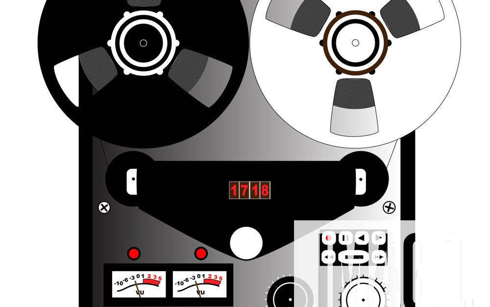 A typical reel to reel quarter inch stereo master tape recorder. ,  30012420, tape recorder