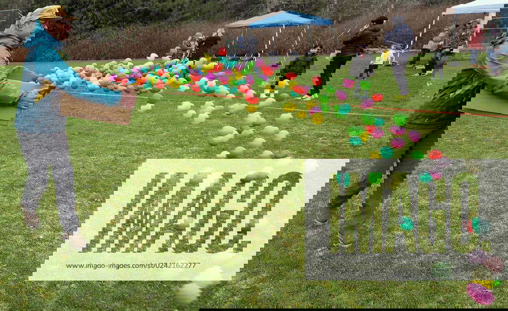 Syndication Kitsap Sun Josh Crandall empties a box of candyfilled