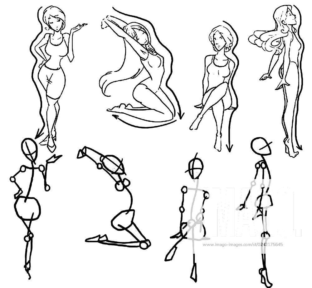 CLASS101+ [You can draw a human body smoothly without drawing, Figure  Drawing - valleyresorts.co.uk