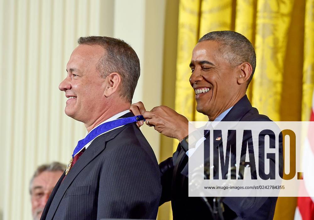 United States President Barack Obama presents the Presidential Medal of