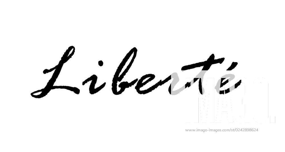 french-word-liberty-text-on-white-french-word-liberty-text-on-white