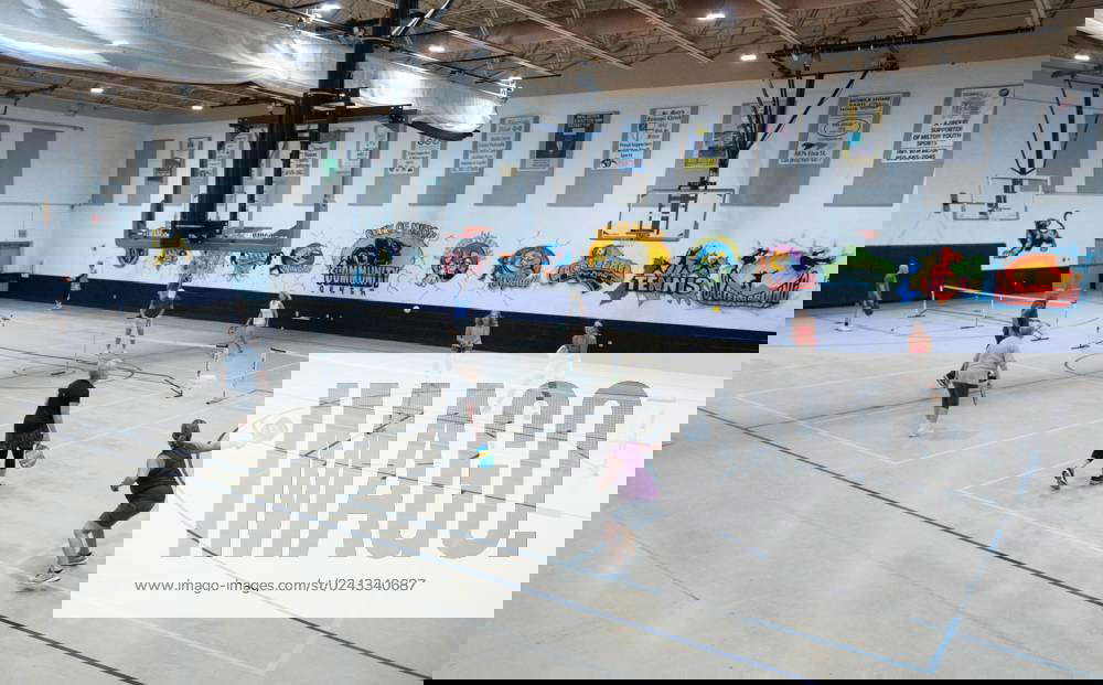 Syndication NewsJournal People play pickleball at the Milton