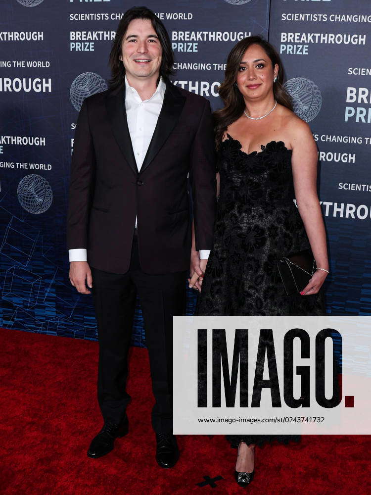 9th Annual Breakthrough Prize Ceremony Vladimir Tenev and wife Celina